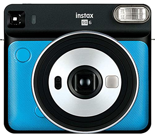 Fujifilm Instax Square SQ6 - Instant Film Camera - Metallic Blue