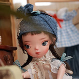 ZDD 1/6 BJD Doll Yirb Resin Dolls Full Set 21.3cm Ball Jointed Doll Elf Ears Toys Surprise Gift for Children Anime Figure