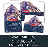 Derwent Colorsoft Pencils, 4mm Core, Metal Tin, 36 Count (0701028)