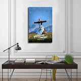 The Sound Of Music Classic Movie Canvas Poster Bedroom Decor Sports Landscape Office Room Decor Gift 12×18inch(30×45cm) Frame-style1
