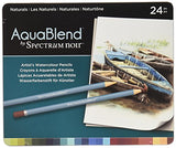 NEW AquaBlend by Spectrum Noir 24pc Pencil Tin - Naturals