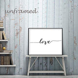 Unframed 3Set Wall Art Minimalist Painting,Love Hand in hand Minimalist Black and White Canvas Line Art Print Poster,Minimal Wall Art Sketch Art Line Painting for Bedroom Living Room (8.3”x12”)