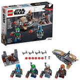 LEGO Star Wars Mandalorian Battle Pack 75267 Mandalorian Shock Troopers and Speeder Bike Building Kit; Great Gift Idea for Any Fan of Star Wars: The Mandalorian TV Series (102 Pieces)