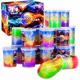Galaxy Slime 24 Pack, Slime Party Favors for Girls Boys, Unicorn Color Party Slime for Kids Stocking Stuffers Goodies Bag- Pretty Soft, Squishy & Non Sticky Slime Kits for Girls Boys Ages 5 6 7 8 12