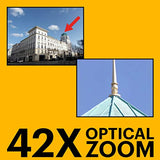 KODAK PIXPRO AZ425-BK 20MP Digital Camera 42X Optical Zoom 24mm Wide Angle Lens 1080P Full HD Video Optical Image Stabilization Li-Ion Battery 3" LCD Vlogging Camera (Black)