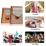 Scorina Kalimba 17&10 Two Pack Kalimba Thumb Piano,With Study Instruction And Tune Hammer(2019 New Design),Best Gifts For Adult,Kids And Beginners
