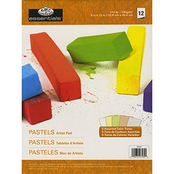 ROYAL BRUSH Royal Langnickel 12-Sheet Artist Pastels Essentials Artist Paper Pad, 9-Inch by