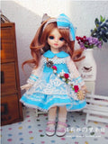 Dream of Blue Sky / Outfit Dress Suit 1/6 26CM YOSD SD BJD Dollfie / Doll Dress / 5 PCS / Sky-Blue