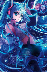 Trends International Hatsune Miku - Screens Wall Poster, 22.375" x 34", Unframed Version