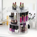 Sorbus Rotating Makeup Organizer, 360° Rotating Adjustable Carousel Storage for Cosmetics,