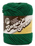 Variety Assortment Lily Sugar 'n Cream Yarn Bundle 100% Cotton Worsted #4 Weight Solids & Ombres with Needle Gauge (Mix 230)