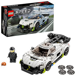 LEGO Speed Champions Koenigsegg Jesko 76900 Building Toy for Kids and Car Fans; New 2021 (280 Pieces)