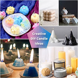 Candle Making Kit, Candle Making Kit for Adults, Beeswax DIY Candle Craft Kits for Kids, Electric Beeswax Soy Wax Candle,Wax Melter for Candle Making with Molds,Candle Making Kits for Beginners(Black)