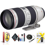 Canon EF 70-200mm f/2.8L is II USM Lens for Canon EF Mount + Accessories (International Model with 2 Year Warranty)