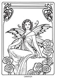 Floral Fairies Coloring Book (Dover Coloring Books)