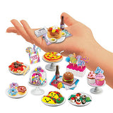 Fashion Angels 100% Extra Small Mini Clay Kit Super Set, Air Dry Clay/ Tiny Food Clay Kit