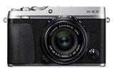 Fujifilm X-E3 Mirrorless Digital Camera, Silver with Fujinon XF23mm F2 Lens