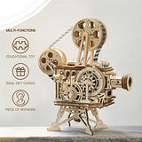 ROKR 3D Wooden Puzzle Mechanical Model Kits for Adults DIY Craft Kits Vitascope