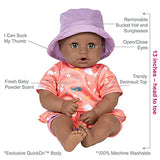 Adora Beach Baby Doll Piper, 13 inch Beach Toy with Sun Activated Freckles & Rosy Cheeks