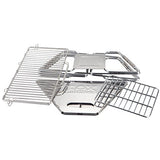 Quick Grill Medium: Original Folding Charcoal BBQ Grill Made from Stainless Steel