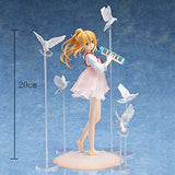 MCGMXG April is Your Lie Anime Statue Miyazono Kaori Exquisite Anime Statue -20CM Toy Statue
