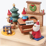 WOODERFUL LIFE Swaying Music Box | A Christmas Concert | 1062416 | Hand Made Collectible Design Birthday Gift from Sustainable Forest | Plays - The Twelve Days of Christmas