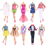 ebuddy Doll Closet Wardrobe Playset Set for 11.5 Inch Girl Doll Lot 56 Pcs Doll Accessories