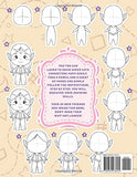 How To Draw Chibi Animals, People And Other Cute Stuff: 50 Kawaii Characters For Kids And Beginners From Easy To Medium