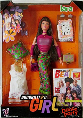 AFLOT2-TOY-GNRTNGRL-074299257698-N Barbie Generation Girl Lara Action Figure