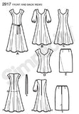 Simplicity 2917 Dress and Tunic Sewing Pattern for Women by Karen Z ,Sizes 20W-28W