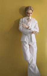 BJD Clothing White Vintage Suits for 1/3 BJD SD BB Girl Dollfie Dolls