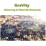 GraVity 5D Diamond Painting Kits for Adults Full Drill - Tree of Life, 16 x 20 Inches