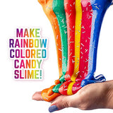 GirlZone Rainbow Candy DIY Slime Kit, Everything in One Egg to Make Rainbow Slime, Fluffy Cloud Slime, Clear Butter Slime and More, Great Gift Idea and Best Slime Kit for Girls Ages 8-12