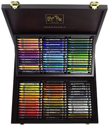Caran d'Ache Neocolor II Water-Soluble Pastels, Wooden Gift Box - 84 Colors