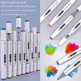 Double-Headed Art Marker, 168 Colors Full Set of Alcohol-based Marker Painting Pens for Students, Art Hobbyist, and Artists, Coloring Designing Pen of Artwork, Animation, Clothing, and Industrial etc.