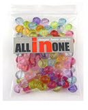 ALL in ONE Mixed Color Acrylic Rhinestone Crystal Candy Shape Beads