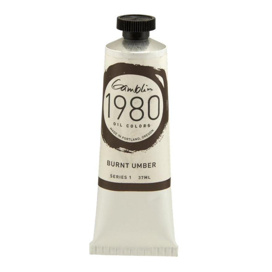 Gamblin 1980 Oil Burnt Umber 150Ml