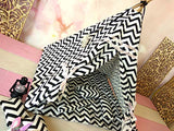 Miniature Dollhouse Teepee Tent, 15 inch Heigh Zigzag Doll Picnic Playtent.