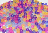 Miraclekoo 1000 Pcs UV Beads Multi Color Changing UV Reactive Plastic Pony Beads, Glows in the