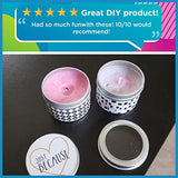 STMT DIY Custom, Create 2 Fragrant Candles, Candle Tins, Recipe Card, Sticker Labels, Wax Chips, Candle Wicks, Fragrance Droppers & Instruction Sheet Included, Assorted Colors