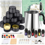 SAEUYVB Candle Making Kit - Candle Making Kit for Adults - Full Set Candle Making Supplies - Soy Candle Kit - DIY Starter Scented Soy Candle Making Kit - Perfect Decoration for Family Life