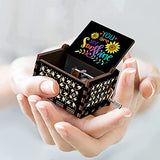 You are My Sunshine Music Box Gift for Wife, Birthday Anniversary Valentine to Girlfriend Women Musical Box Present