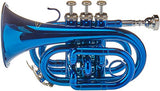 Merano B003S1BBFQ Blue Pocket Trumpet