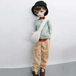1/4 SD BJD Doll 12 Ball Jointed Doll DIY Toys with Full Set Clothes Shoes Wig Makeup Best Gift for Kids