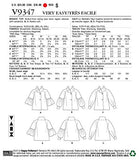 Vogue V9347Y Very Easy Women's Swing Top Sewing Patterns, Sizes 4-14