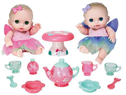 JC Toys Designed by Berenguer Baby Play Dolls, Pink, Purple, Green, 8.5"