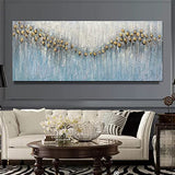 Yotree Paintings, 24x60 Inch Paintings Oil Hand Painting 3D Hand-Painted On Canvas Abstract Artwork Art Wall Decoration Large Size Frame Ready to Hang