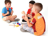Toddler Educational & Musical Percussion for Kids & Children Instruments Set 18 Pcs - with Tambourine, Maracas, Castanets & More - Promote Fine Motor Skills, Enhance Hand to Eye Coordination,