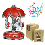 J house lifestyle Carousel Music Box ,Carousel Party Supplies Christmas Music Boxes,Carrying You