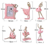 Elegant Beautiful Ballerina Figurine Sculpture Girl Gift Ornament Crafts,D